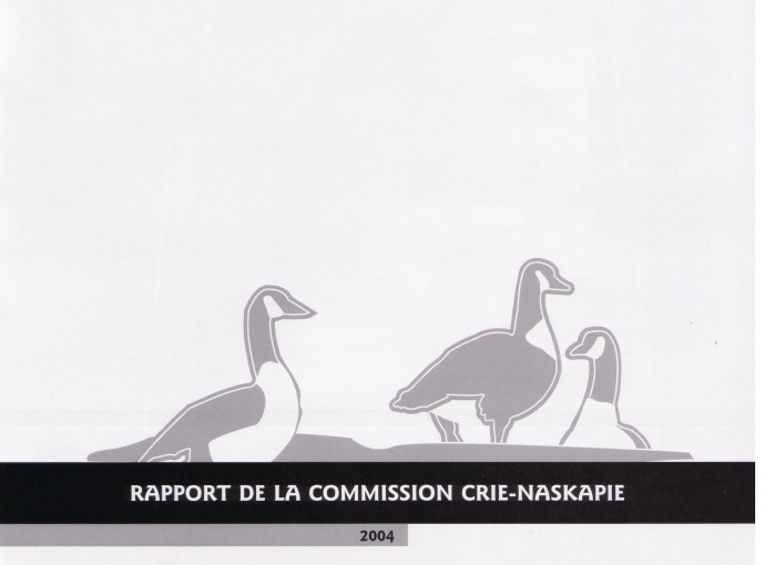 Rapport de la commission CREE-NASKAPI 2004